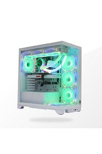 Qpro 8x Argb Fanlı Kumandalı Gaming Akvaryum Kasa ürün fotoğrafı