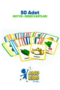 Zeka Kartları 4 lü Eğitim Seti Zeka Hayvan Meyve Sebze Ses Konuşma Flash Eğitici Kartlar ürün fotoğrafı