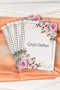 Çeyiz Defteri, Çeyiz Listesi, Söz, Nişan, Kına, Düğün Planlayıcı Defteri ürün fotoğrafı