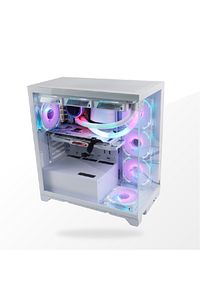 Qpro 8x Argb Fanlı Kumandalı Gaming Akvaryum Kasa ürün fotoğrafı