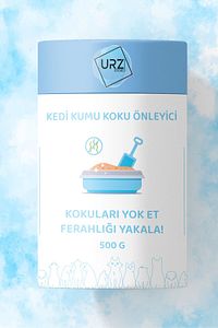 Kedi Kumu Tuvaleti Koku Giderici Önleyici Organik Kokusuz 500 gr Aktif Karbon Koku Giderici ürün fotoğrafı