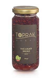 Dağ Çileği Reçeli 300 G - Yeni Sezon Dağ Çileği Reçeli - Çilek Reçeli - Mayıs Çileği Reçeli ürün fotoğrafı