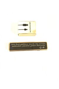 Kişiye Özel Isim Baskılı Çakmak Kızaklı Alevsiz Usb Şarjlı Çakmak Gly- 200 Usb Çakmak ürün fotoğrafı