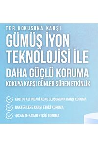 Terleme Önleyici Sprey 50 ml + Krem Deodorant Gümüş Iyonlu 40 ml ürün fotoğrafı