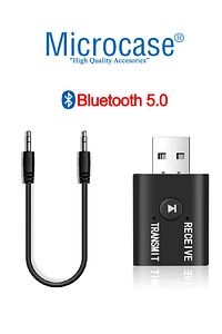 Bluetooth 5.0 2in1 Usb Ses Alıcı - Verici Mini Adaptör 3.5 Mm Jack - Al2610 ürün fotoğrafı