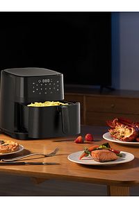 upany 7l Xxl Plus Air Fryer Yağsız Fritöz Siyah ürün fotoğrafı