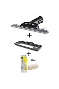 Sc Serisi Cam Temizleme Aparatı, Halı Aparatı, 15 Tek Kullanımlık Bez Sc2 Sc3 Sc4 Sc5 Easyfix Delux ürün fotoğrafı
