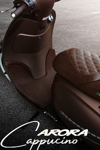 Arora Cappucino 50cc-125c Uyumlu Premium Eva Motosiklet Paspası - Kahve ürün fotoğrafı