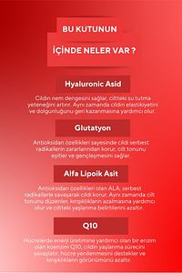 Cilt Vitamini Çiğnenebilir Vegan Gummy, Hyaluronic Acid, Vitamin C, Glutatyon, Q10, Ala, Biotin ürün fotoğrafı