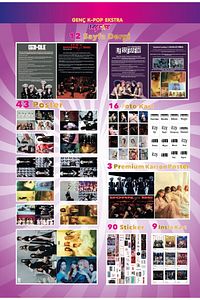 Avantajlı Paket 4 / Blackpink - Baby Monster - Le Sserafim - Itzy - (G)i-dle Dergisi Kpop ürün fotoğrafı