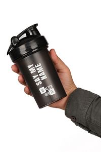 Protein Shaker,Karıştırıcı Shaker,Sporcu Shaker,Antreman Shaker Siyah 550 ML ürün fotoğrafı