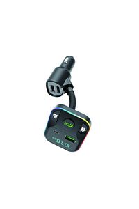 Bluetooth Araç Kiti Araç Fm Transmitter USB Type-C Flash SD Kart MP3 Için Uygun PD Çakmaklık Girişli ürün fotoğrafı