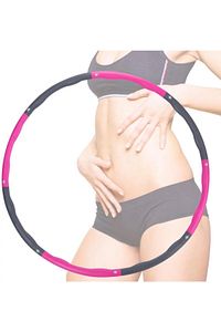 Pembe Pembe Hulahop Hu-la Hoop 1,5 kg Ağırlıklı ürün fotoğrafı