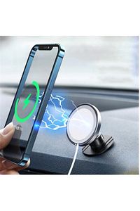 Iphone Tüm Telefonlara Uyumlu Magsafe 15W Kablosuz Şarj Şarz Ultra Hızlı Güçlü Mıknatıs Özellikli ürün fotoğrafı
