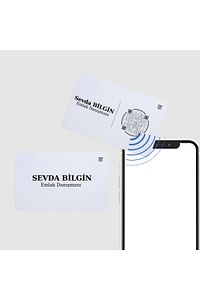CLASSİS Digital Business Card - White - Hazır Tasarım 2 ürün fotoğrafı