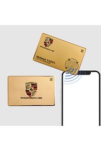 ELİTE METAL Digital Business Card - Gold - Hazır Tasarım 1 ürün fotoğrafı