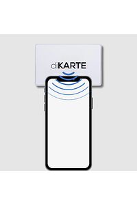 ELİTE METAL Digital Business Card - White - Hazır Tasarım 1 ürün fotoğrafı