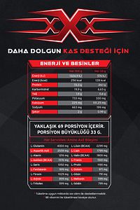 Whey Protein Tozu X Series 2.277 G (ÇİKOLATA AROMALI) ürün fotoğrafı