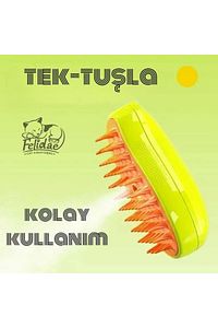 Buharlı Tarak - Buharlı Tüy Toplama Tarağı - Evcil Hayvanlar için Buharlı Tüy Toplama Tarağı ürün fotoğrafı