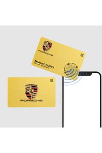 Digital Business Card - Gold - Hazır Tasarım 1 ürün fotoğrafı