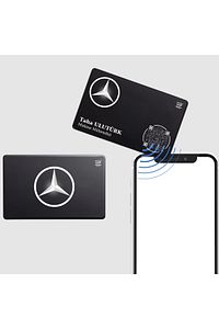 Digital Business Card - Black - Hazır Tasarım 1 ürün fotoğrafı
