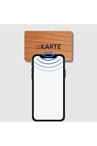 Bamboo Digital Business Card - Cherry - Hazır Tasarım 2 ürün fotoğrafı