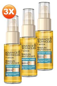 Advance Techniques Argan Yağı Içeren Besleyici Saç Serumu 30 Ml. Üçlü Set ürün fotoğrafı