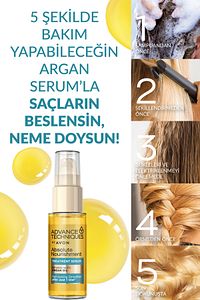 Advance Techniques Argan Yağı Içeren Besleyici Saç Serumu 30 Ml. Üçlü Set ürün fotoğrafı
