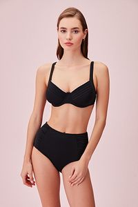 Yüksek Bel Pileli Bikini Alt ürün fotoğrafı