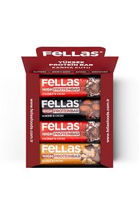 Yüksek Protein Bar 45g Karma Kutu 12 Adet (3 Çeşit) ürün fotoğrafı