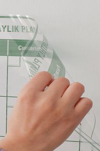 Planlayıcı Akıllı Kağıt - Yapışkansız, Kendiliğinden Tutunan, Fotoğraf Belge Not Tutucu Özellikli ürün fotoğrafı