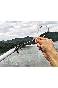 Kazıklı 3 Metre Karbon Fiber Balık Olta Kamış - 9 Boğum 9 Halka Teleskopik - ürün fotoğrafı