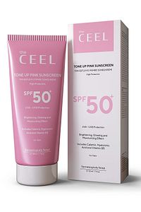 Leke Karşıtı Ton Eşitleyen Spf 50+ Pembe Renkli Güneş Kremi Glutatyon, Hyaluronik Asit Etkili 50 ml ürün fotoğrafı