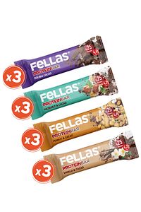 Protein Bar 32g Karma Kutu 12 Adet (4 Çeşit) ürün fotoğrafı