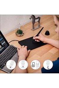Vk640 6 X 4" 6 Kısayol Tuşlu Grafik Tablet + Kalem ürün fotoğrafı
