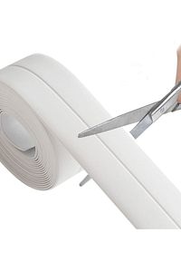 3.2M Banyo Küvet Mutfak Lavabo Su Sızdırmaz Bant Su Geçirmez Kenar Bandı Sızdırmazlık Tamir Beyaz ürün fotoğrafı