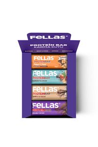 Protein Bar 32g Karma Kutu 12 Adet (4 Çeşit) ürün fotoğrafı