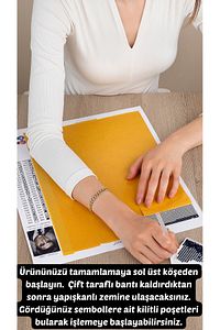 Sanat Kapı Arkasındaki Ay Manzarası | Elmas Mozaik Tablo | Mozaik Puzzle | 45x60 | E20202175m ürün fotoğrafı