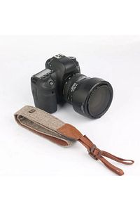 Tüm DSLR ve Aynasız Fotograf Makineleri için Retro Vintage Kahverengi Omuz Boyun Askısı Neck Strap ürün fotoğrafı