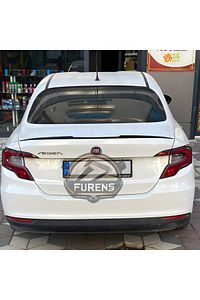 Fiat Egea Uyumlu Bagaj Üstü Yarasa Spoiler Parlak Siyah Bagaj Üstü Çıta ürün fotoğrafı