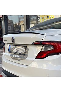 Fiat Egea Uyumlu Bagaj Üstü Yarasa Spoiler Parlak Siyah Bagaj Üstü Çıta ürün fotoğrafı