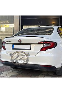 Fiat Egea Uyumlu Bagaj Üstü Yarasa Spoiler Parlak Siyah Bagaj Üstü Çıta ürün fotoğrafı