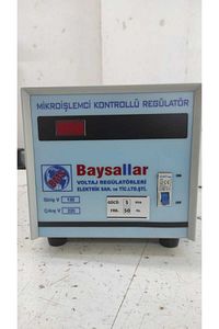 5 Kva Monofaz Voltaj Regülatör ürün fotoğrafı
