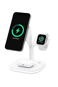 5in 1 Wireless Şarj Standı Ws-50 Beyaz ürün fotoğrafı