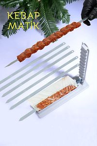 Pratik Kebap Yapma Aparatı Kebapmatik Urfa - Adana Kebap Yapma Aparatı Kebapmatik ürün fotoğrafı