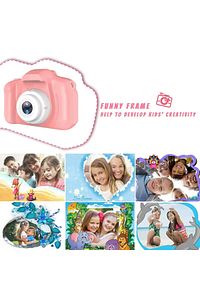 Pembe Renk Mini 1080p Hd Çocuk Kamera Dijital Fotoğraf Makinesi 2.0 Inç Ekran ürün fotoğrafı