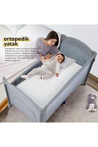 Napp 8 In 1 Anne Yani Park Yatak Oyun Parkı ve Yatak ürün fotoğrafı