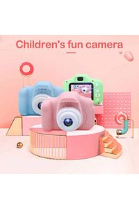 Pembe Renk Mini 1080p Hd Çocuk Kamera Dijital Fotoğraf Makinesi 2.0 Inç Ekran ürün fotoğrafı