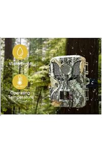 Fotokapan Kamera 16mp Full Hd 1080p Gece Görüşlü 2 Inç Lcd Ekran Su Geçirmez Trail Camera ürün fotoğrafı