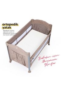 Napp 8 In 1 Anne Yani Park Yatak Oyun Parkı ve Yatak ürün fotoğrafı